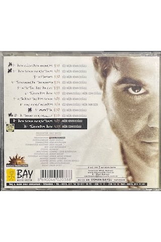 Müzik Cd Sidir - Plak Değildir Cd Kenan Doğulu Ben Senin Herşey