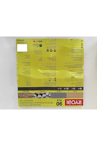 Ryobi RAKDD90 Vidalama Delme Uç Seti 90 Parça