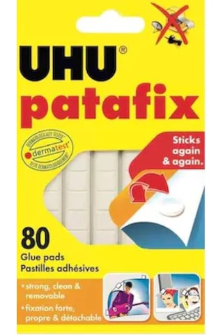 Uhu Hamur Yapıştırıcı Patafix Beyaz 41710
