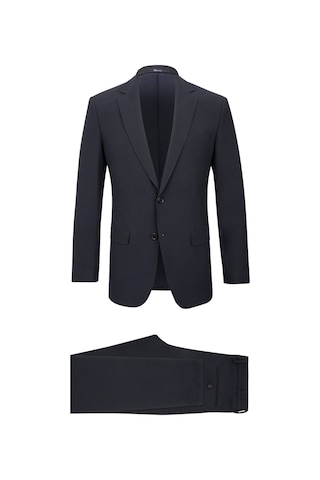 Hatemoğlu Lacivert Slim Fit Mono Yaka Casual Takım Elbise
