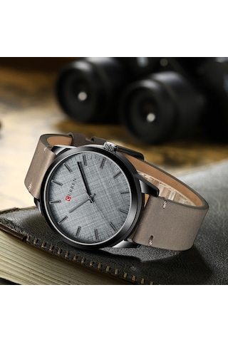 Leezsing Curren 8386 Erkek Kol Saati - Su Geçirmez, Şık Deri Kayışlı, İş Ve Günlük Kullanım İçin Çok Renkli