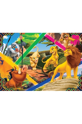 Ks Puzzle 200 Parça Lion King Aslan Kral