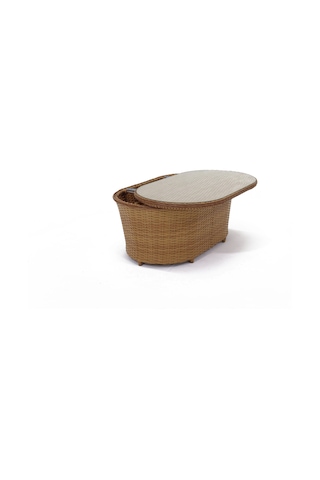 Monalin Home Garden Helix 5 Kişilik Ekstra Lüks Rattan El Örgüsü Bahçe & Balkon & Teras Oturma Grubu Minderli & Camlı Oturma Grubu Krem