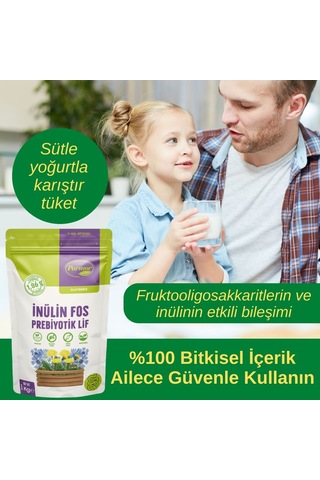 Parmor İnülin Fos Prebiyotik Lif - 1 Kg Inulın
