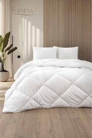 Formeya Beyaz Soft Dört Mevsim Yorgan Tek Kişilik 155X215