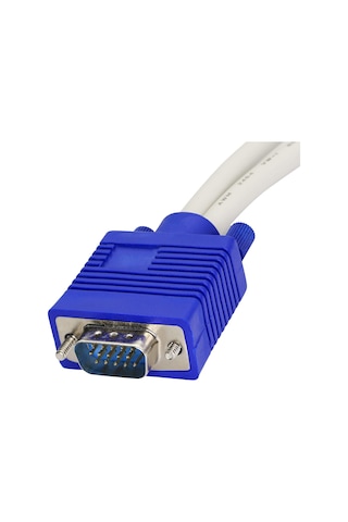 Vga Splitter Kablosu Vga Y Kablosu 1 Erkek - 2 Dişi Vga - Çift