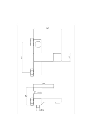 Fleko 323 Rio Banyo Bataryası 10250320 Krom