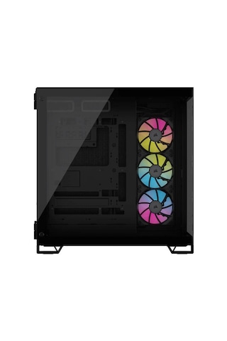 Corsair İcue Lınk 6500x Rgb Tempered Glass Siyah Usb 3.2 Atx Mid Tower Kasa Cc-9011269-ww