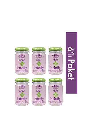 6'lı Shot 1-daily Baharat Ve Vitamin Mixli Meyveli İçecek 60 Ml