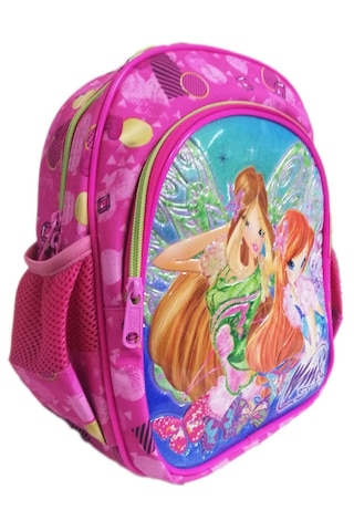 Winx Anaokulu Çantası - İki Bölmeli Kız Çocuk Günlük Ve Okul Çantası Çok Renkli