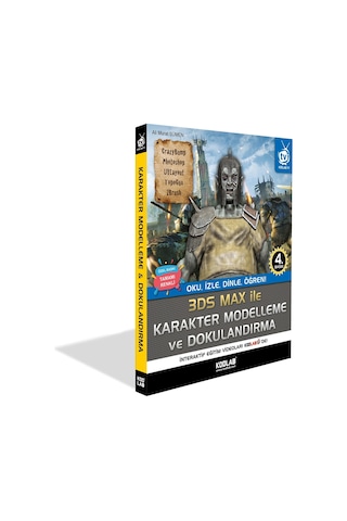 3d Studıo Max İle Karakter Modelleme Renkli