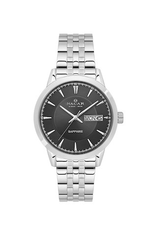 Nacar Nc31-294740-abm Erkek Kol Saati Metalik Gri