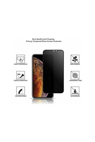 Pp Apple Uyumlu iPhone 11 Görünmez Hayalet Tam Kaplayan Ekran Koruyucu 13964683
