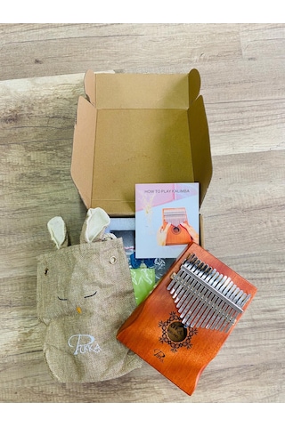 Puka Pk-1k Masif Maun Ağacı 17 Sesli Kalimba