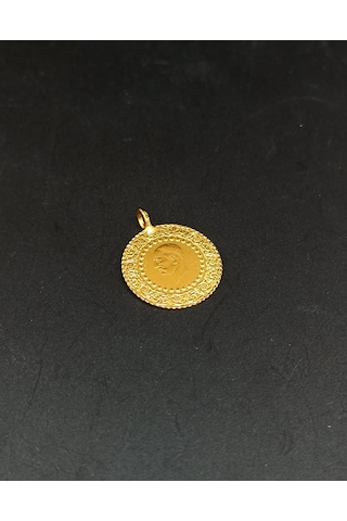 22 Ayar Altın Kaplama Tarihli Imitasyon Ceyrek Altın