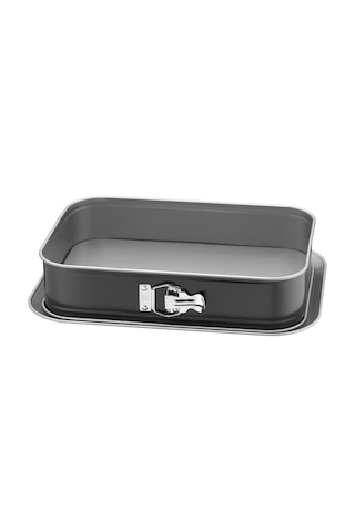 Orıgınal Kaıser Kaiser Inspiration Kelepçeli Dikdörtgen Kek Kalıbı 35x24 Cm Sku: Smg8690010543158 Açık Gri