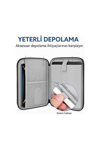 Vespa Apple iPad Uyumlu Matepad Notebook Samsung Huawei Tablet Kılıfı 11''  Tablet Çantası