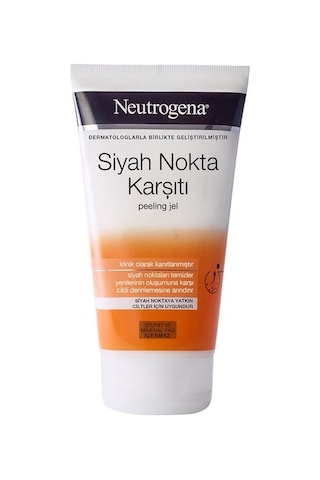 Neutrogena Siyah Nokta Karşıtı Peeling Jel 150 Ml Neutrogena Siyah Nokta Karşıtı Peeling Jel 150 Ml