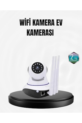 Akıllı Ip Güvenlik Kamerası - 1080p Hd Gece Görüşlü Hareket Algılamalı