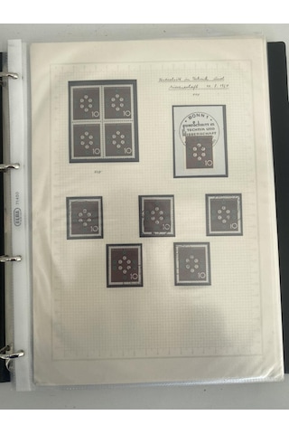 Almanya Pul Ve Zarf Koleksiyonu Albümü 270 Adet - Yabancı Pul 005