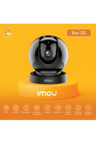Imou Rex 3d Iç Ortam Wi-fi Pt Kamera 3 Mp/2k Ipc-gs2dp-3k0w