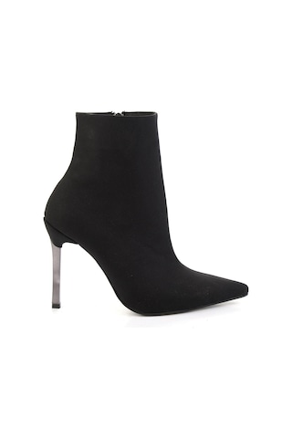 Bambi Mat Siyah Kadın Bot & Bootie K02614460038 Mat Siyah