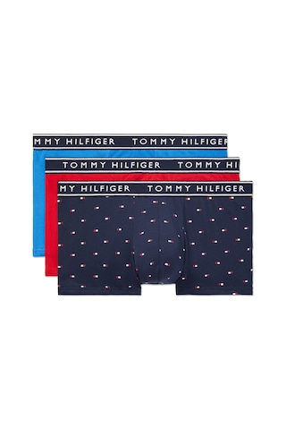 Tommy Hilfiger Tommy Hılfıger Cotton Stretch Erkek 3 Lü Boxer 09T4225 413 Çok Renkli