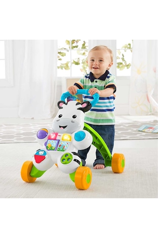 Fisher-Price Melodili Zebra Bebek Yürüme Yardımcısı DLD80