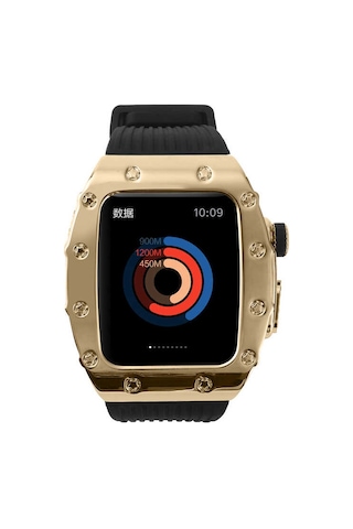 Watch 44mm Uyumlu Krd-65 Zore Kordon-beyaz-siyah
