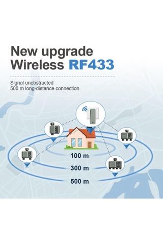 4 Çıkışlı Akıllı Wi-fi & Rf Bahçe Sulama Zamanlayıcısı 4 Bağımsız Bölge Kontrolü, Uzaktan Mobil Kontrol, Ipx5 Su Geçirmezlik, 500m Rf Menzil, Otomatik Programlama