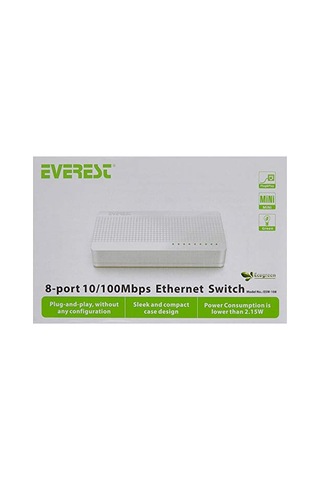 8 Port 10 100mbps Ethernet Switch Hub