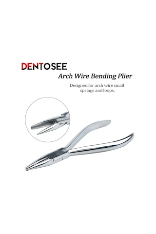 Diş Kavisli Tel Pense Güneş Ve Ay Forseps Omega Döngü Bükme Şekillendirme Pense Diş Laboratuvarı Diş Hekimi Aracı