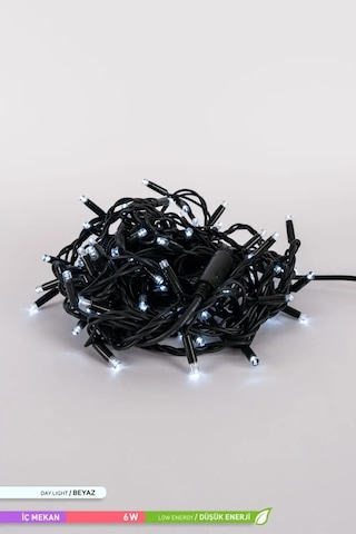 ACK 100 LED li Seri Eklenebilir LED Süsleme 6500K Beyaz Işık 220V
