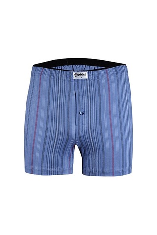 3 Adet Yıldız Erkek Taşma Lastik Desenli Penye Boxer Short 43 001