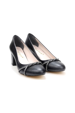 Papuçcity Blnr 03164 5,5 Cm Topuklu Kadın Stiletto Ayakkabı siyah