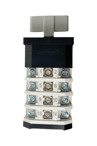 16 Terminal Cam Anahtar Lw1216/4 Üç Konum Onoffon Rotary Değişimi Çift Güç 5.5kw Motor Kontrolü İki Yük