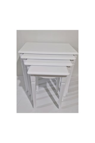 4 Lü Zigon Sehpa Mdf Bej