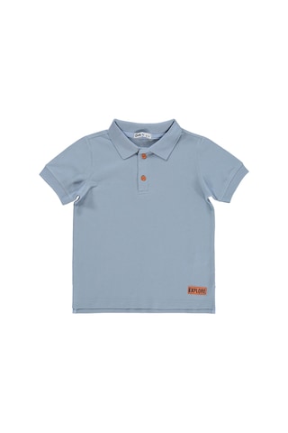 Civil Boys Explore Etiketli 6-9 Yaş Tişört - Mavi Açık İndigo