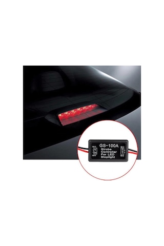 Stop Fren Çakar Modül 12V Özel Üretim 4 Kez F1 Çakar 4 Kez Yavaş