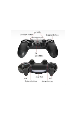 Vothoon PS4 Uyumlu Wireless Kablosuz Oyun Kolu