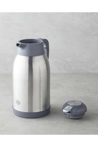 English Home Good Mood Temp Çelik Termos 2,5 L Gri Gri