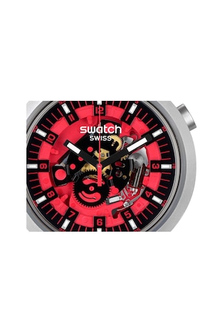 Swatch Sb07s110 Red Juıcy Kadın/erkek Kol Saati Metal