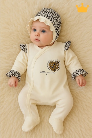 Babyhola Leopar Desenli Tulum 8'li Hastane Çıkışı Yenidoğan Set 5016 Çok Renkli