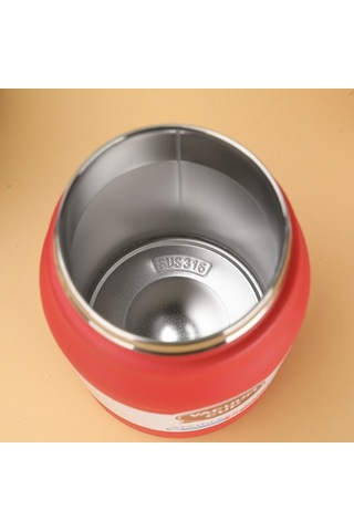 Luckystar Büyük Kapasiteli Termos - Yeşil Renk.