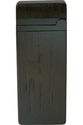 Fırçalı Gunmetal Slim Soft Flame Çakmak - Tr6689