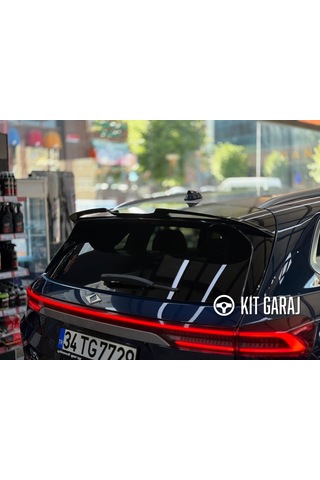 Fiat 500 Parlak Siyah Spoiler Plastik Boyalı