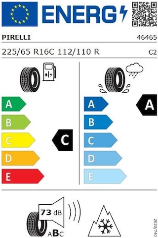 Pirelli 225/65 R16C 112R Carrier Winter Kış Lastiği 2024