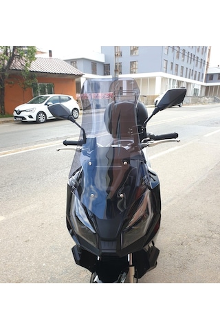 Motocam Kanuni Seha 250 Ön Cam 2022-2026 Model 75cm Füme Renkli 4mm Uzun
