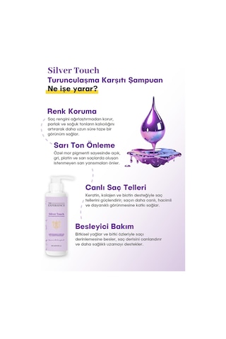 Silver Touch Turunculaşma Karşıtı Mor Şampuan 250 Ml Boyalı / Röfleli