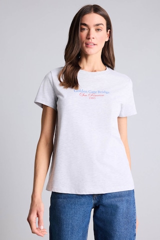 Defacto Baskılı Gri Kadın T-shirt H2144ax/gr93 Gri